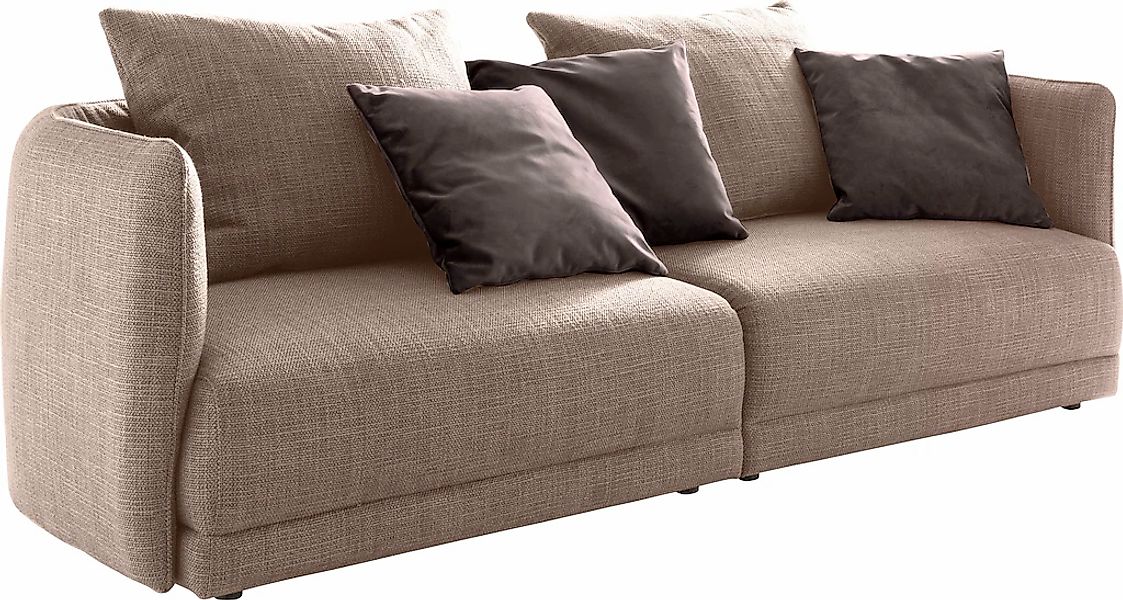 designwerk Big-Sofa "New York, anmutendes Designsofa", mit schmaler Arm- & günstig online kaufen