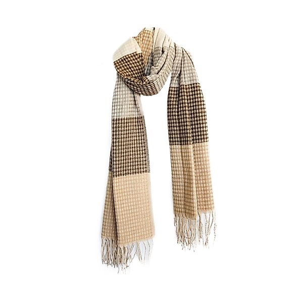 COFI 1453 Modeschal Karierter Schal mit günstig online kaufen