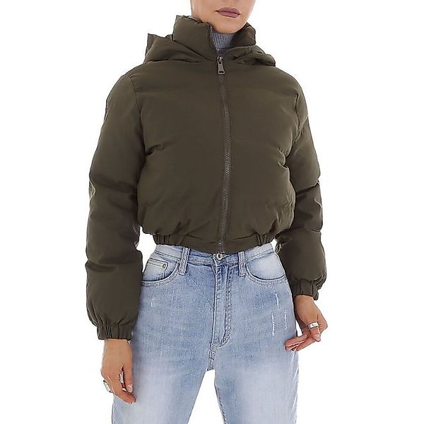 Ital-Design Steppjacke Damen Freizeit (87256570) Kapuze Gefüttert Winterjac günstig online kaufen