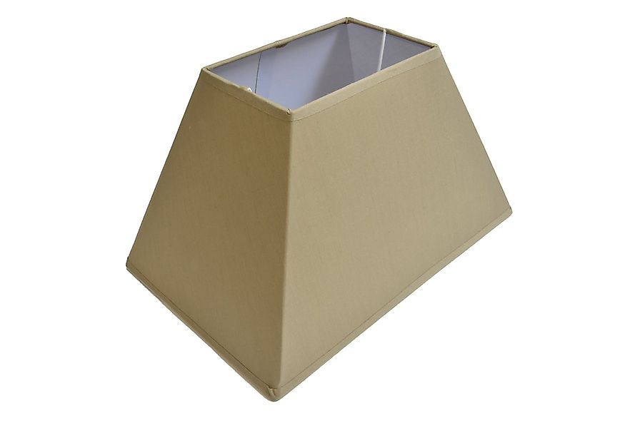 B&S Lampenschirm Lampenschirm Trapez in Leinenoptik H 18 für Steh & Tischle günstig online kaufen