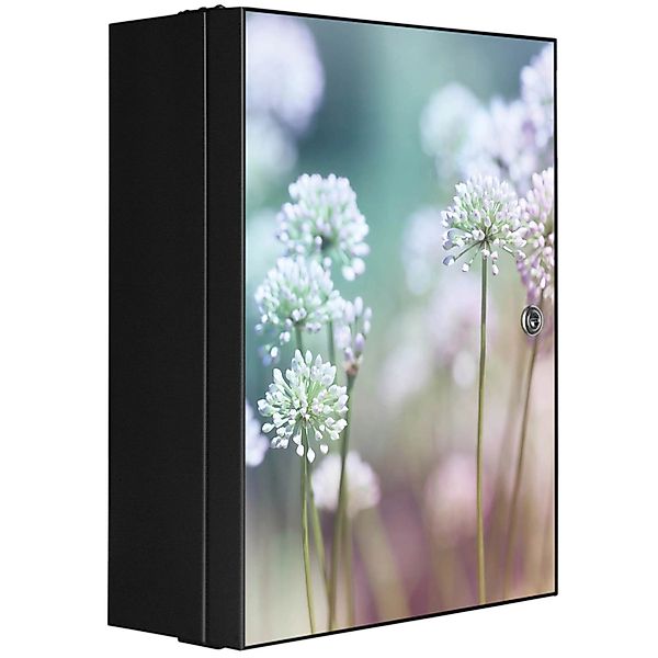 Banjado XXL Medizinschrank Abschliessbar 35x46x15cm Arzneischrank Anthrazit günstig online kaufen