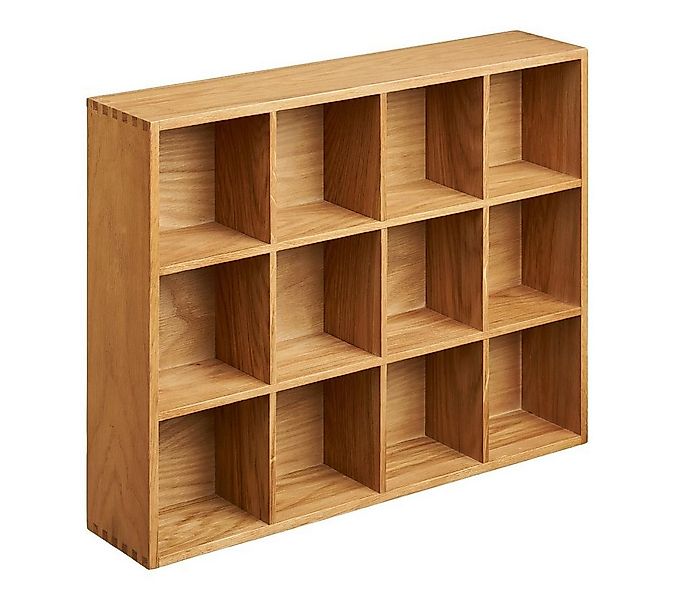 ebuy24 Küchenregal Pia Wandregal, Tassenhalter 12 Ebenen Echtholzfurn günstig online kaufen