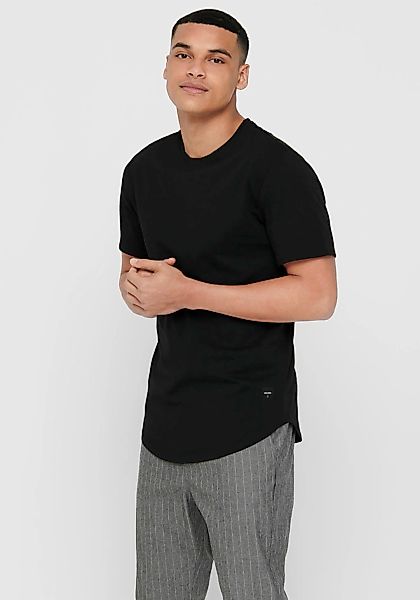 ONLY & SONS Rundhalsshirt "ONSMATT LONGY SS TEE NOOS" günstig online kaufen