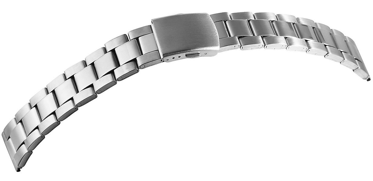 STEINMEISTER Uhrenarmband 8100134 Edelstahl-Uhrenarmband, silberfarben, 18 günstig online kaufen