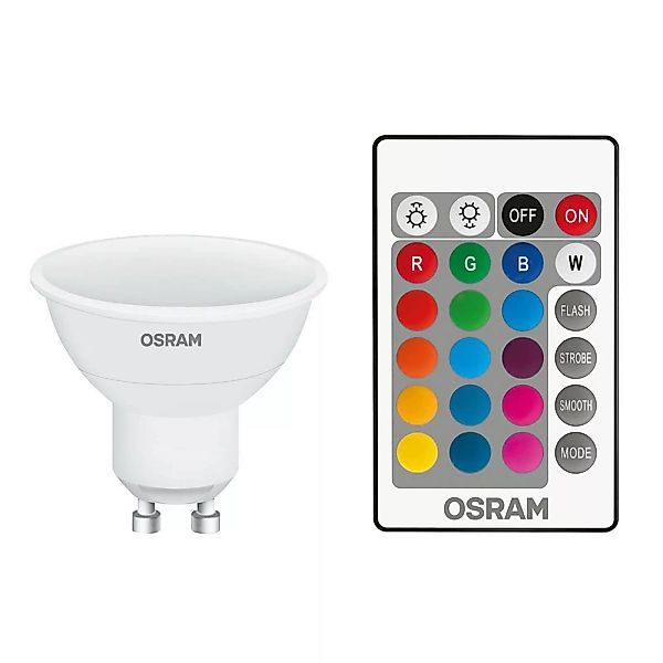 Osram LED-Leuchtmittel GU10 4,2 W Warmweiß 250 lm EEK: G 5,6 x 5 cm (H x Ø) günstig online kaufen