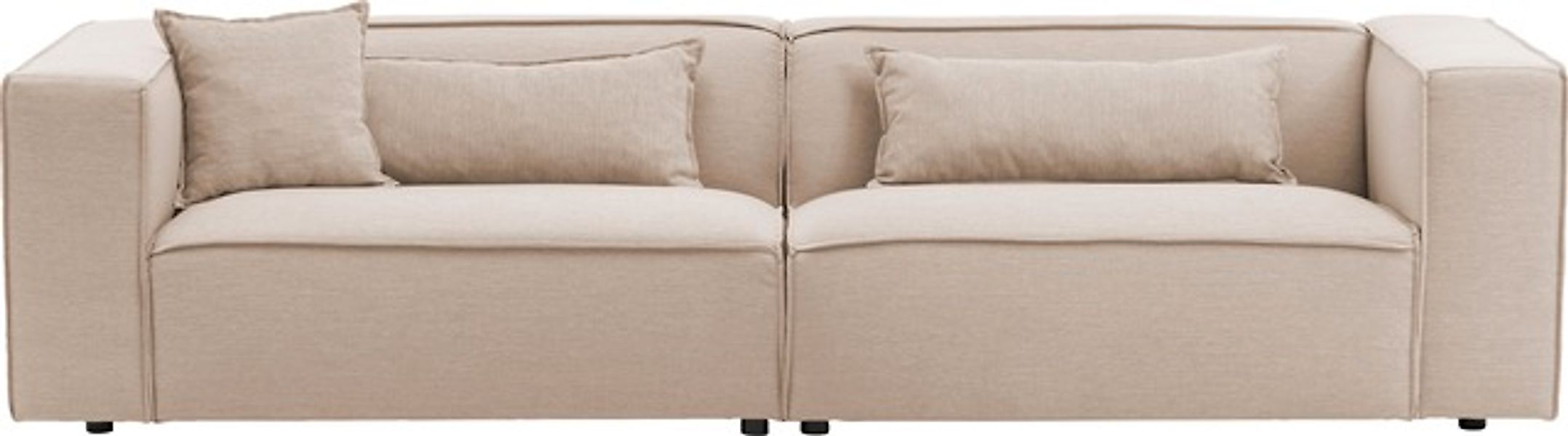 LeGer Home by Lena Gercke 3-Sitzer »PIARA, Couch mit Kedernaht, Sofa in Cor günstig online kaufen