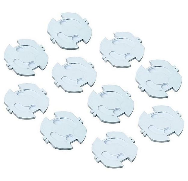 H+H Kindersicherung KS 10 Steckdosensicherung zum Einkleben, 10 Stück Kinde günstig online kaufen