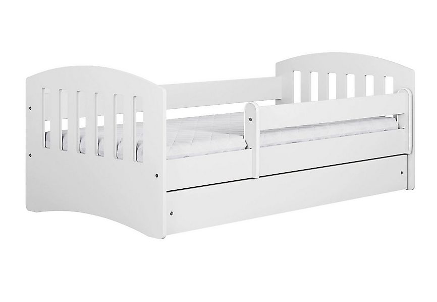 Kids Collective Kinderbett 80x160 & 80x180 cm mit Matratze Rausfallschutz L günstig online kaufen
