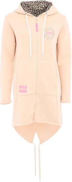 Zwillingsherz Jerseymantel "Wild Strong Free" mit günstig online kaufen