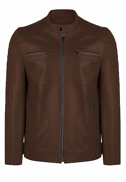 Felix Hardy Lederjacke "Lederjacke mit Reißverschluss" günstig online kaufen