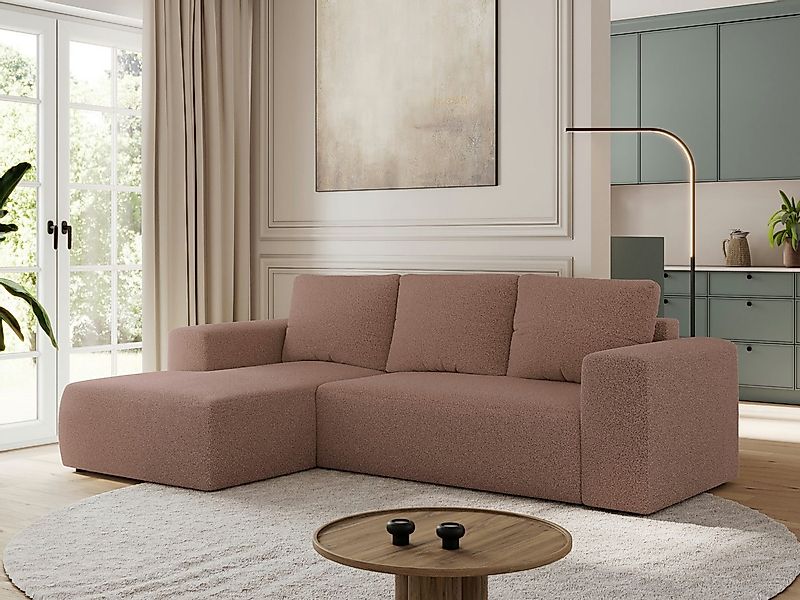 MKS MÖBEL Ecksofa TRENTINO L, Set, L-förmige Ecke, T30-Schaum, lose Kissen, günstig online kaufen