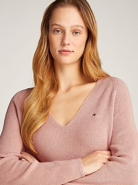 Tommy Hilfiger Strickpullover CO CARDI STITCH günstig online kaufen