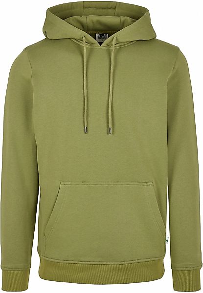 URBAN CLASSICS Rundhalspullover "Urban Classics Herren Organic Basic Hoody" günstig online kaufen