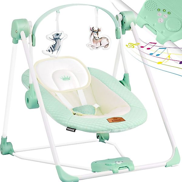 KIDIZ Babywippe, Babywippe Babyschaukel mit Geschwindigkeitseinstellungen günstig online kaufen