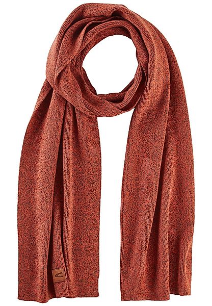 camel active Modeschal Strickschal aus Baumwoll-Mix günstig online kaufen