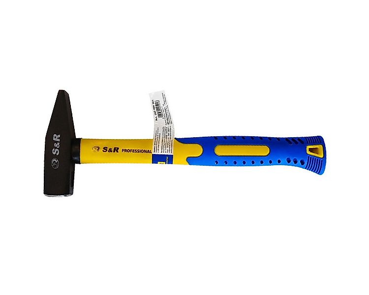 S&R Hammer Schlosserhammer 300 g Kopf, doppelt geschweifter rutschfester St günstig online kaufen