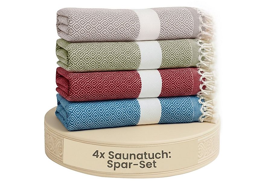 furora HOLIDAY Saunatuch Saunahandtuch Saunatuch Damen + Herren, Hamamtuch günstig online kaufen