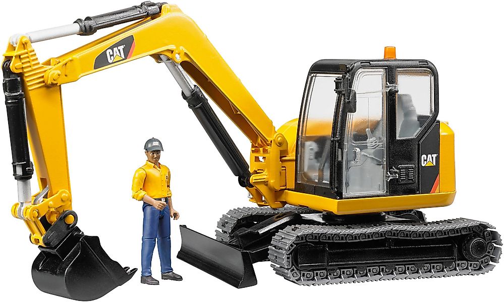 Bruder® Spielzeug-Bagger Cat Minibagger 35 cm günstig online kaufen