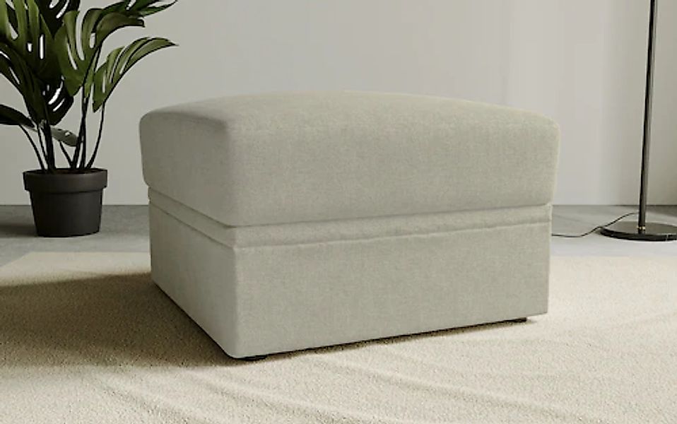 Home affaire Polsterhocker »Lavars Schlafsofa«, mit Bonellfedern, mit Staur günstig online kaufen