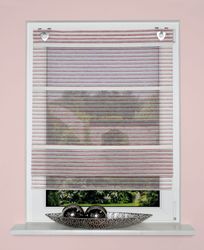 HOME WOHNIDEEN Raffrollo "JÖRG" mit Ösen ohne Bohren freihängend Magnetroll günstig online kaufen