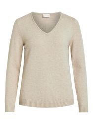 Vila Strickpullover VIRIL V-NECK L/S KNIT günstig online kaufen