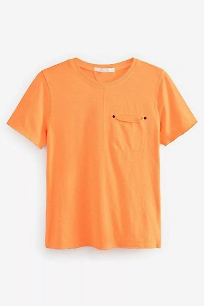 Next T-Shirt T-Shirt mit Tasche und Rundhalsausschnitt (1-tlg) günstig online kaufen