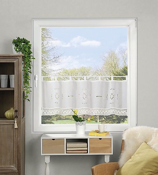 HOME WOHNIDEEN Scheibengardine ALEGRA, Schlaufen (1 günstig online kaufen