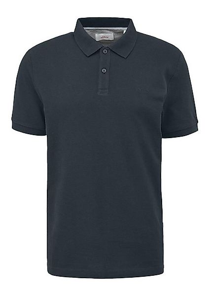s.Oliver Poloshirt Basic (1-tlg) Piqué, Kragen, Knöpfe, Logo-Stickerei günstig online kaufen