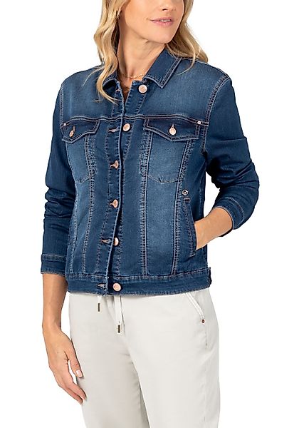 TIMEZONE Damen Jeansjacke DENIM JACKET II - Regular Fit Blau günstig online kaufen