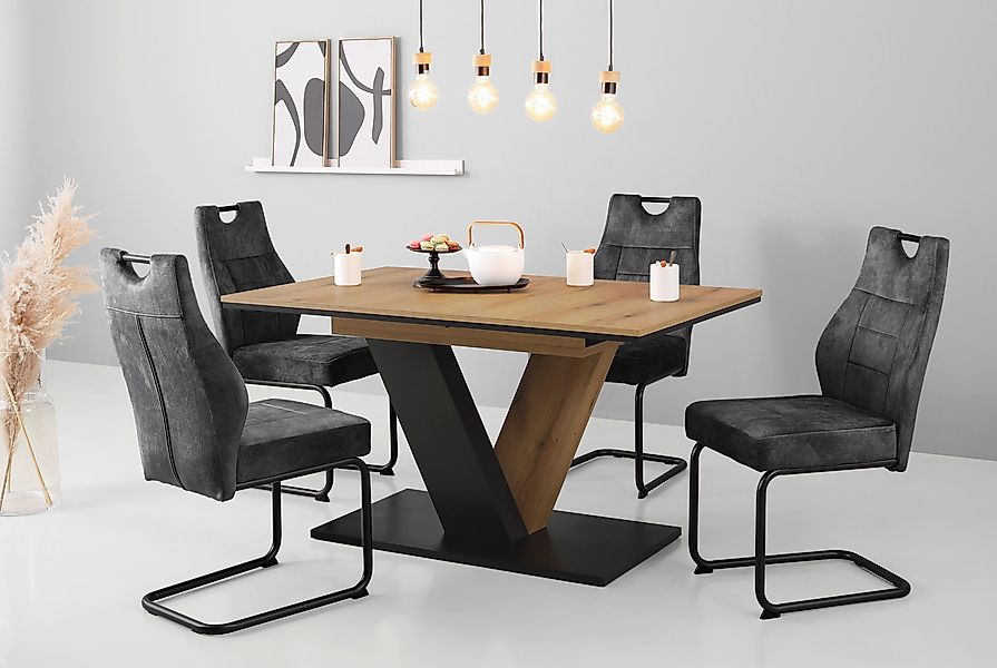 HELA Essgruppe EMS Tisch 140-180x90 cm günstig online kaufen