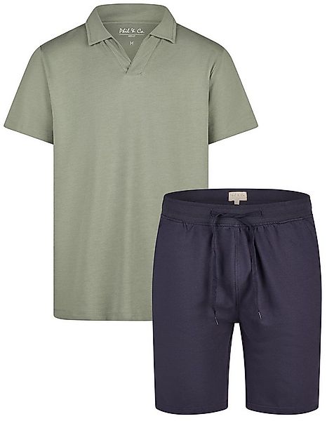 Phil & Co. Shorty Cool Comfort (Set, 2 tlg., 2-teilig) Herren Schlafanzug L günstig online kaufen