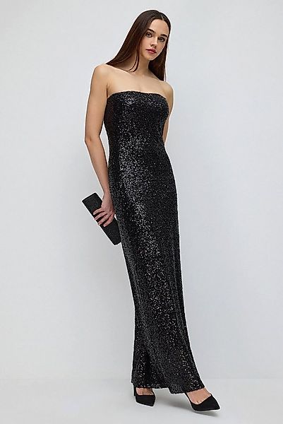 No Matter What Minikleid Paillettenbesetztes trägerloses Maxikleid günstig online kaufen