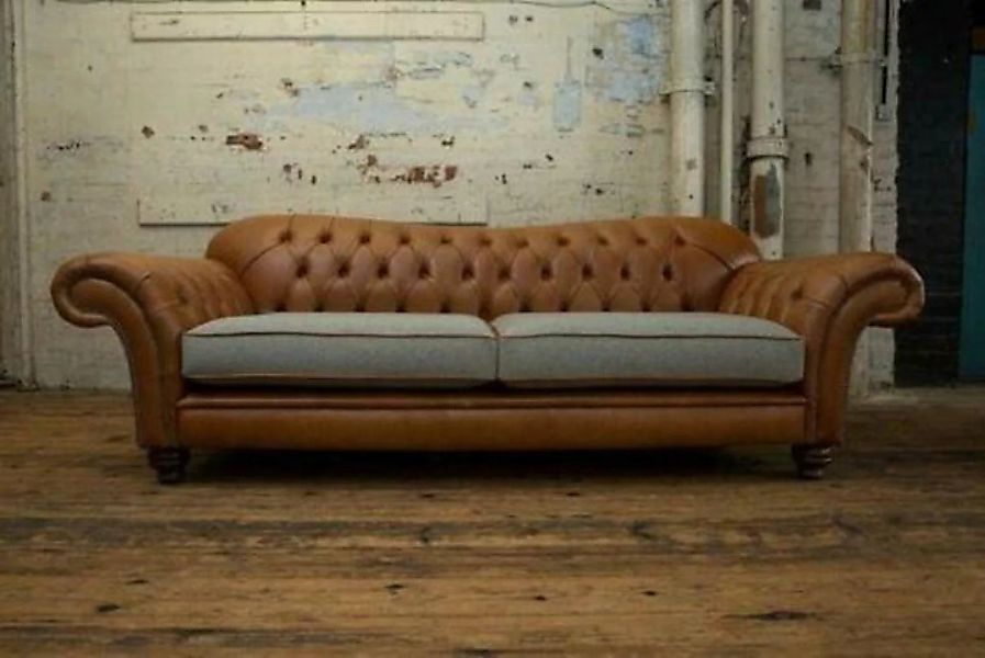 JVmoebel 3-Sitzer Chesterfield Sofa Design Luxus Polster Couch Klassische S günstig online kaufen