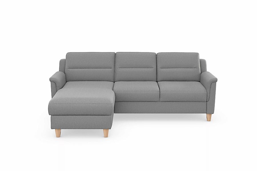 sit&more Ecksofa "Farö L-Form", inklusive Federkern, wahlweise mit Bettfunk günstig online kaufen