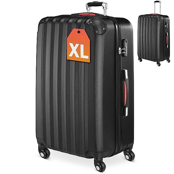 monzana Hartschalen-Trolley Baseline, 4 Rollen Rollen, günstig online kaufen