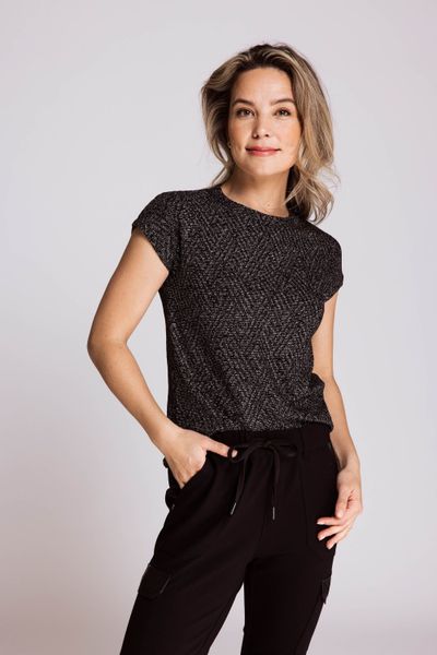 Zhrill T-Shirt ZHHOLLIE LUREX (0-tlg) günstig online kaufen