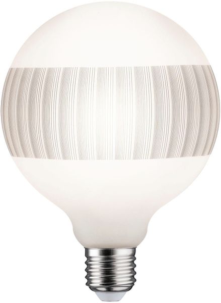 Paulmann LED-Leuchtmittel Globe 125mm Ringspiegel Schwarz günstig online kaufen