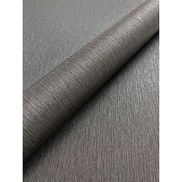 Newroom Vliestapete Lorrie Uni Anthrazit Unifarbe Modern FSC® günstig online kaufen