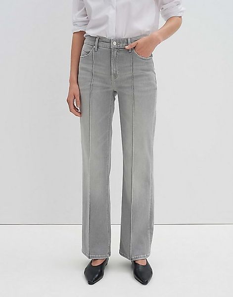 someday 5-Pocket-Jeans Long Flared Denim CARIE LINE Mid Rise mit Biese günstig online kaufen