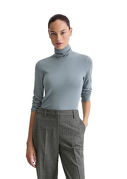 Marc O'Polo Langarmshirt aus soft geripptem Jersey günstig online kaufen