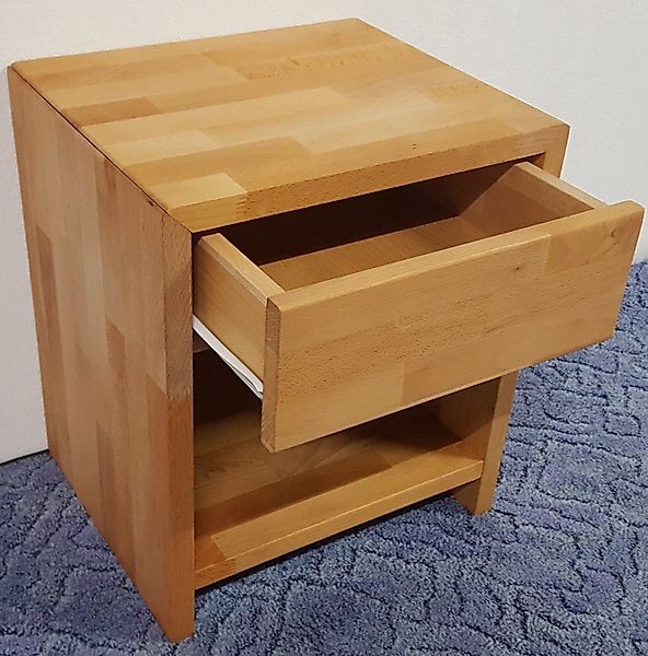 bv-vertrieb Nachtschrank Nachtkonsole Kernbuche Nachtschrank Nachttisch günstig online kaufen