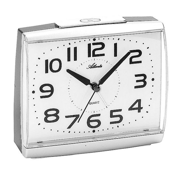 Atlanta Quarzwecker Ohne Sekunden-Tickgeräusch, deutlich, ständige Nachtbel günstig online kaufen