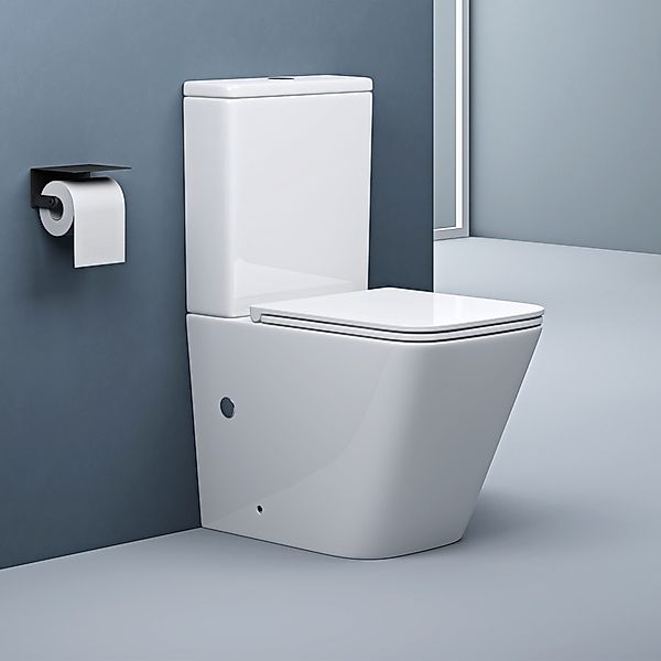 doporro Tiefspül-WC Stand-WC bodenstehend Design Toilette günstig online kaufen