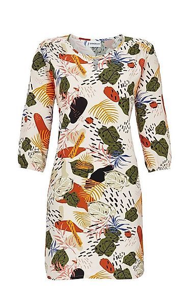 Ringella Tunikakleid im Blätterdessin mit Cut-Out und 3/4 Arm aus gewebter günstig online kaufen