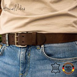 AnnaMatoni Ledergürtel AnnaMatoni Leder Gürtel Veldor günstig online kaufen