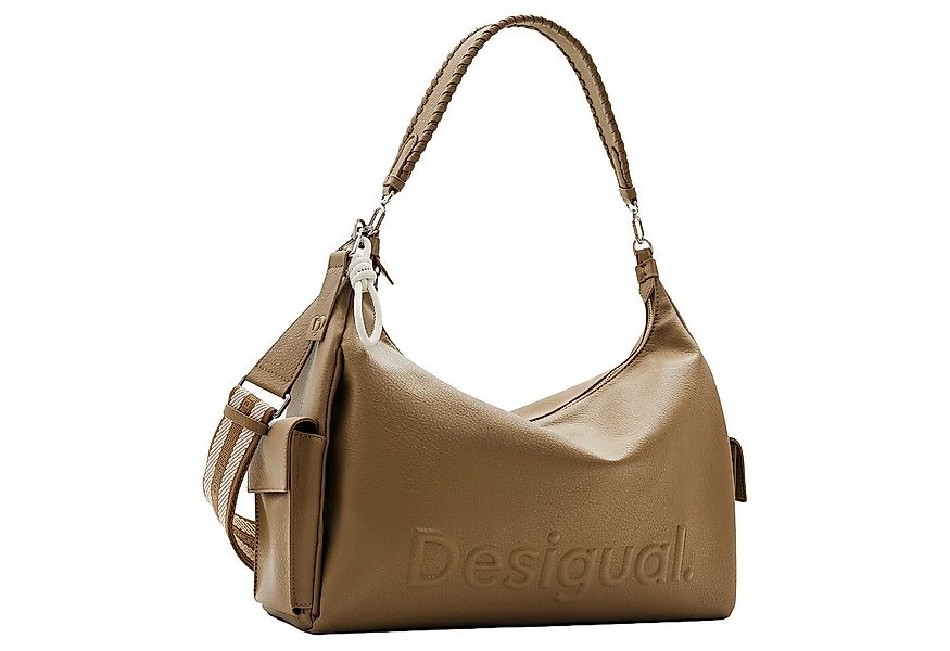 Desigual Schultertasche Schultertasche Bag Half Logo 24 Kaki Brasilia 24SAX günstig online kaufen