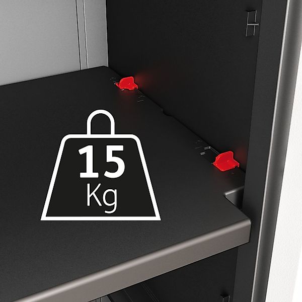 Keter Mehrzweckschrank Keter Kunststoffschrank Detroit niedrig günstig online kaufen