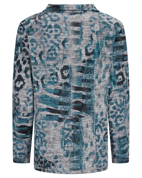 Hajo Blusenshirt Strickshirt mit Stehkragen und günstig online kaufen