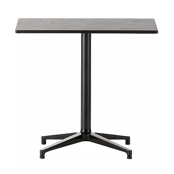 Vitra - Bistro Table Tisch rechteckig - eiche dunkel/Gestell basic dark sch günstig online kaufen