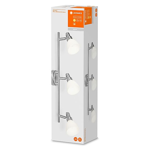 Ledvance LED-Deckenanbau-Leuchte mit flexiblen G9-Strahlern LED SPOT 3X1,9W günstig online kaufen